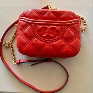 Tory Burch original red shoulder bag